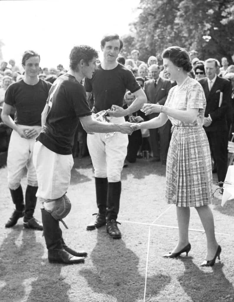 Chris Ashton receiving the trophy from Her Majesty the Queen | | News