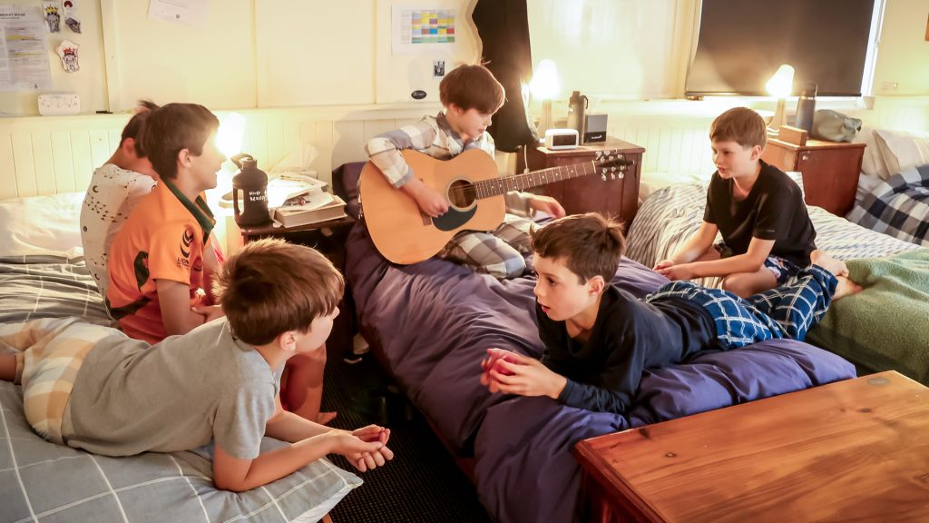 Boarders together at Tudor House